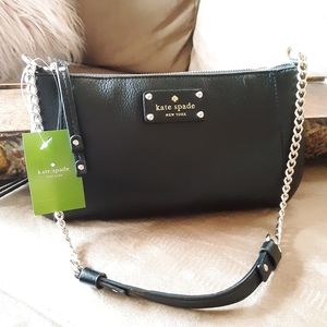 NWT Kate Spade NY Adela Shoulder Bag  BLK